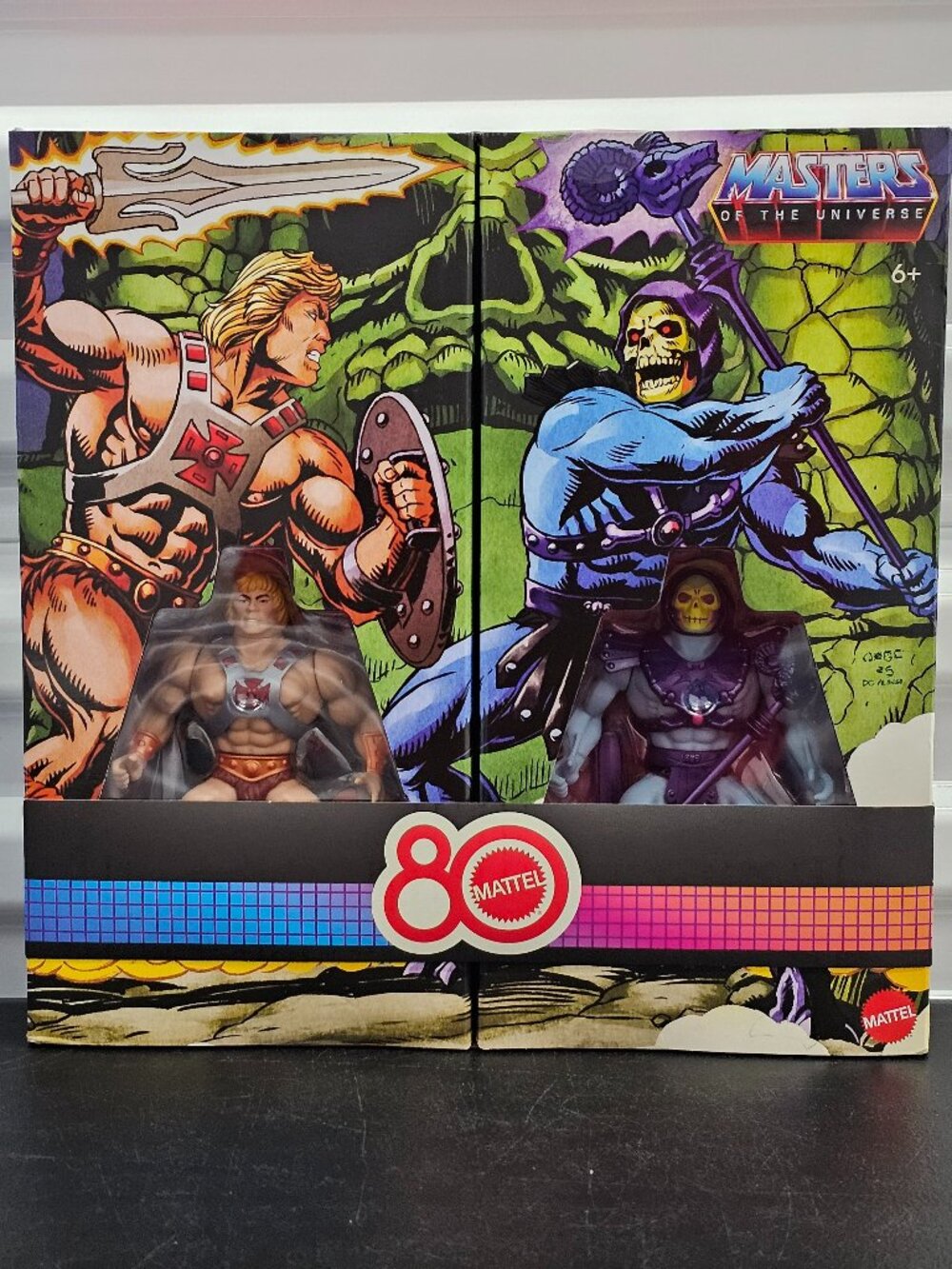 Masters of the Universe Origins Retro Punching He-Man and Skeletor 2-Pack